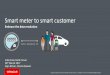 Smart meter to smart customer...Customer satisfaction 5% avg. increase Key customer sentiment metrics Reduced cost-to-serve Avg. hourly kW reduction per household Peak 5% kW reduction