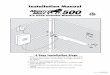 FM500 Installation Manual - Mighty Mule · The Mighty Mule® E-Z Gate Opener also has an adjustable auto-close feature. After the gate reaches the fully open position, it can be set