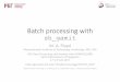 Batch processing with - Massachusetts Institute of Technologygeoweb.mit.edu/~floyd/courses/gg/201707_EOS/pdf/14-sh_gamit.pdf · Batch processing with sh_gamit M. A. Floyd Massachusetts