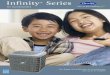 Infinity Series - Upland/San Bernardino Air Conditioning ... · Infinity Air Purifier improves air quality by capturing and killing airborne bacteria and viruses and other irritating