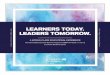 LEARNERS TODAY. LEADERS TOMORROW....benefits at many universities. through the ib student registry, universities can customize a free university profile and access a database exclusive