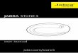 JABRA stone3/media/Product... · 1. Take the headset out of the charger and turn off the headset. 2. Wear the headset and press and hold (5 secs) the answer/end button until you hear