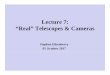 Lecture 7:Lecture 7: “Real” Telescopes & Cameraseiken/AST6725_files/... · Lecture 9:Lecture 9: Spectrograph Basics Stephen Eikenberry 10 October 2017. Spectroscopy: What is it?
