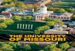 THE UNIVERSITY OF MISSOURI · The University of Missouri–Columbia is in compliance with the Equity in Athletics Disclosure Act of 1994, Section 36ob of Pub. L. 103-382. This Act
