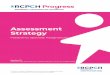 Assessment Strategy - RCPCH Progress... · Assessment Strategy Paediatrics Specialty Postgraduate Training Version 1.2 Approved by the GMC for implementation from 1st August 2018