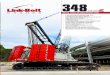 300 ton 272.2 mt Lattice Crawler Crane...300 ton | 272.2 mt Lattice Crawler Crane• Impressive heavy duty and long-range boom configurations offer superior capacities • Strong fixed