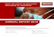 ANNUAL REPORT 2018 - Pro Bono Australia · The World TB Day Parliamentary Breakfast _____ 12 Raising the profile of TB in the media _____ 13 ... TB and Malaria as it enters a replenishment
