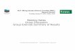 Meeting Notes Group Discussion Group Exercise …...Mining Industry Advisory Committee Research Summit Alberta Chamber of Resources January 31, 2019 ACR -Mining Industry Advisory Committee