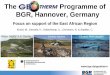 The GEOTHERM Programme of BGR, Hannover, Germany Kraml... · Principle: BMZ (Federal Ministry for Economic Cooperation and Development) Executed by: BGR (Federal Institute for Geosciences