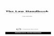The Law Handbook - State Library of NSW€¦ · Second edition 1986. Third edition 1988. Fourth edition 1991. Fifth edition 1995. ... Planning. Ian Ratcliff – Solicitor . Graeme