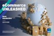 eCommerce UNLEASHED...2020/06/30  · 1 Day Session 3 Day Session Format: Virtual workshop for long term strategic planning. Goals: 1. Review & align on the foundational learning 2