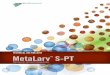 TECHNICAL USE BULLETIN MetaLarv S-PT · 2019-05-13 · S-PT Mosquito Growth Regulator, a 4.25% (S)-methoprene spherical pellet formulation utilizing Valent BioSciences Corporation’s