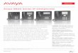 Avaya 9600 Series IP Deskphones · Integrating with Avaya Aura ... email, PDA, etc. The Avaya 9608 and 9620L/C IP Deskphones are designed to meet the needs of Everyday Users. 