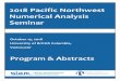 2018 Pacific Northwest Numerical Analysis Seminar · term integration if their numerical solutions are projected on to a different connected component. Discrete gradient method [2]