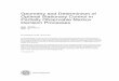 Geometry and Determinism of Optimal Stationary Control in Partially Observable … · 2018-07-03 · Geometry and Determinism of Optimal Stationary Control in Partially Observable