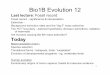 Bio1B Evolution 12 - Integrative Biologyib.berkeley.edu/.../evolutionspring11/pdfs/moritz12.pdf · 2011-03-25 · Stegodon “pygmy elephants & huge lizards! (Varanus) •Putative