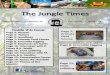 The Jungle Times - Cardiff University · 2015-10-09 · Also the Bornean pygmy elephants really rock, seeing those within a four day time period was just incredible, and the tarsier,