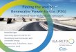 Paving the way for Renewable Power-to-Gas (P2G)iea-retd.org/documents/2016/09/iea-retd-p2g-presentation-de-jager... · to alternative mobility options on a given market segment 1)