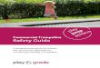 Commercial Trampoline Safety Guide - Accentuate · Trampoline manufacturers/suppliers should submit documentary evidence of compliance with BS EN 1176: Playground Equipment Safety