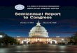 Semiannual Report to Congress€¦ · Congress and signed into law by the President on March 18, 2020. For nearly five years, the Office of the Inspector General (OIG) has worked