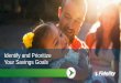Identify and Prioritize Your Savings Goalsvcportal.ventura.org/CEO/benefits/def-comp/docs/... · Pay off debt. Fund your goals. FUND YOUR GOALS. Ways to save more for your goals