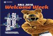 Welcome Week FALL 2016 - PSU Orientation & Transition...Welcome WeekFALL 2016 Student Orientation & Transition Programs. College Dean’s Meetings & Welcome Events Your College Dean’s