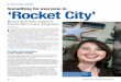 n FEATURE STORY Something for everyone in ‘Rocket City’ · 2007-11-05 · U.S. Space and Rocket Center in Huntsville. Benzenhafer attended Space Academy during high school. She