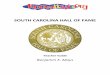 SOUTH CAROLINA HALL OF FAME - Knowitall.org E. Mays.pdf · developments in South Carolina in the late nineteenth and twentieth century. 3-5.5 - Summarize the development of economic,