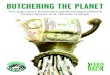 BUTCHERING THE PLANET · commitments to end deforestation and combat climate change with pride, are deeply implicated in the financial support offered to the global livestock industry