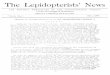 The Lepidopterists' News...The Lepidopterists' News THE MONTHLY NEWSLETTER OF THE LEPIDOPTERISTS' SOCIETY , P. O. Box 104, Cambridge 38, Massachusetts • Edited by C. L. REMINGTON