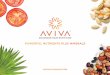 POWERFUL NUTRIENTS PLUS MINERALS - Aviva Hair€¦ · CELEBRITY HAIR STYLIST Naté has been working as a senior stylist with the Warren Tricomi Salon for over 10 years. Her practical