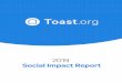2019 Social Impact Report · Chris Comparato˜ 03. Food Whether you're creating, consuming, or interfacing with food, we aim to 