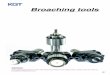 Spanners for broaching heads - TTC North America · Broaching tools S = hexagonal T = Torx V = square K = core drilling Other shapes and sizes available on request All broaches available