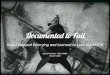 Documented to Fail - Ruxcon to Fail.pdfWindows API Documentation Hidden or Undocumented behaviour Security Related Functionality Security Critical Functionality E.g. Hidden option