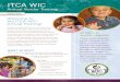 ITCA WICitcaonline.com/wp-content/uploads/2011/10/2015Newsletter.pdf · • Do not accept a WIC check unless your store has an agreement/contract to accept WIC checks for the specific