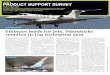 AIN’s Part I: Aircraft PRODUCT SUPPORT SURVEY Part I: Aircraft...Embraer leads for jets, Mitsubishi remains in top turboprop spot Readers responding to AIN’s 2016 Product Support