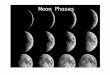 Moon Phases - Plain Local Schools Phase.pdfBell Work: November 17, 2011 We will be discussing Moon Phases today. Start to think of the causes of the Moon Phases. So far this unit,