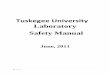 Tuskegee University Laboratory Safety Manual...Inventory form found in Appendix 2, and the information provided in Appendix 5Handling Chemicals Properly, and Appendix 6What to do in