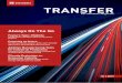 TRANSFER - Steinbeis · Steinbeis experts co-develop a forecasting tool A New Way to Fly! 20 ... Using the kinds of innovative information and communication technologies that are