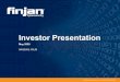Investor Presentation€¦ · 1 © 2020 Finjan Holdings, Inc. ALL RIGHTS RESERVED NASDAQ: FNJN Investor Presentation May 2020 NASDAQ: FNJN