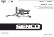 Board Fixer - Senco EMEA Board fixer_… · • The nailing machine must be properly fastened and correctly adjusted. (see adjustments) • No objects should be placed where the Board
