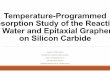 Temperature-Programmed Desorption Study of the Reaction of ... · Temperature-Programmed Desorption Study of the Reaction of Water and Epitaxial Graphene on Silicon Carbide KAREN