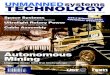 Autonomous Mining - Unmanned Systems Technology...be used as a reference by engineers world-wide for many years to come. June 2015 Issue 03 | Insight Unmanned Mining Systems JUNE 2015