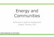 Energy and Communities...$500,000 competitive grant from the Southeast Energy Efficiency Alliance to design a community-based energy efficiency program or “Local Energy Alliance”