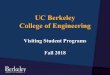 UC Berkeley College of Engineering - tjjt.tongji.edu.cn · 2019-2020 Tongji Recruiting Majors: Transportation, Environmental, and Civil Engineering Fee Credit 1 Semester $19,900 12-15