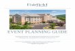 EVENT PLANNING GUIDE - Marriott International · EVENT PLANNING GUIDE At Fairfield By Marriott Chattanooga I-24/Lookout Mountain, you are not alone in planning any occasion. Our comprehensive