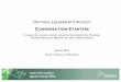 ONTARIO LEADERSHIP STRATEGY - UNRWA · 2016-03-30 · 1.1 How to Use the Conversation Starters 1.2 The Five Core Leadership Capacities Part Two: Conversation Starters and the Five