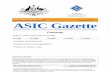 Commonwealth of Australia ASIC Gazettedownload.asic.gov.au/media/4130006/a02_17.pdf · Commonwealth of Australia Gazette No. A02/17, Tuesday 10 January 2017 Published by ASIC ASIC