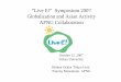 “Live E!” Symposium 2007 Globalization and Asian …...The Grand Palace and The Temple of the Emerald Buddha ASIAN INSTITUE OF TECHNOLOGY (AIT) Temple of the Emerald Buddha ( Wat