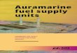 Auramarine fuel supply units · Whether the land-based plant or station runs on heavy fuel oil (HFO), light fuel oil (LFO), crude oil, biofuels or gas, Auramarine units are used for